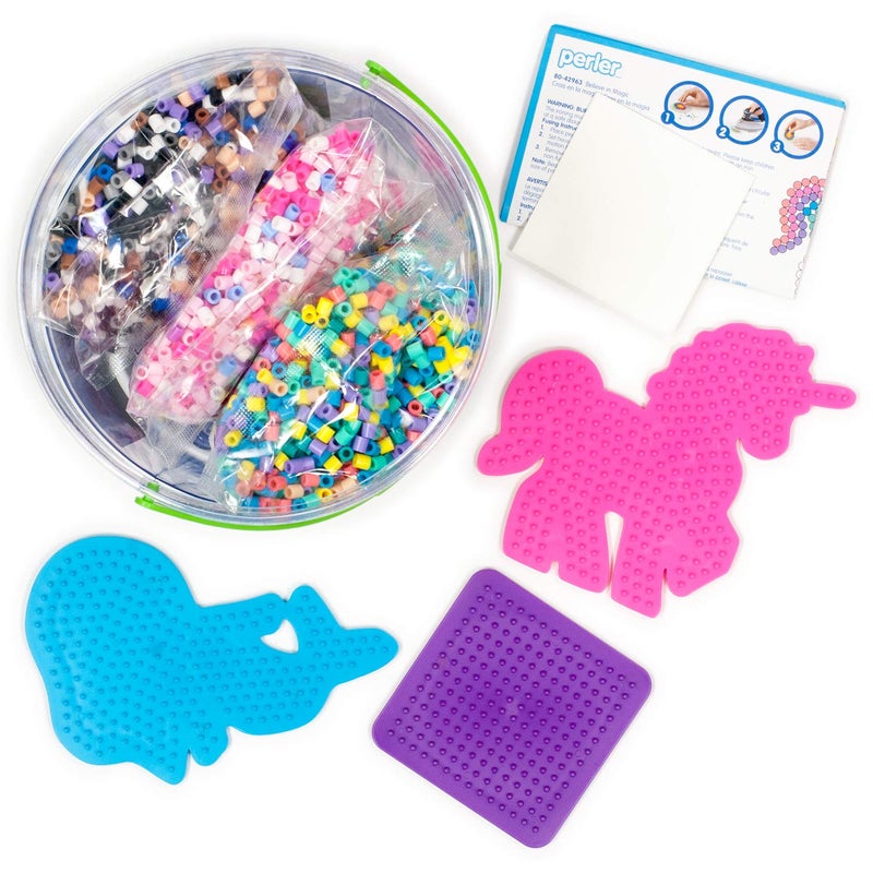 Perler Mystical Creatures Fuse Bead Kit, 8505pc, 13 Patterns, Believe in Magic - Image 3